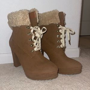 Sherpa Ankle Boots
